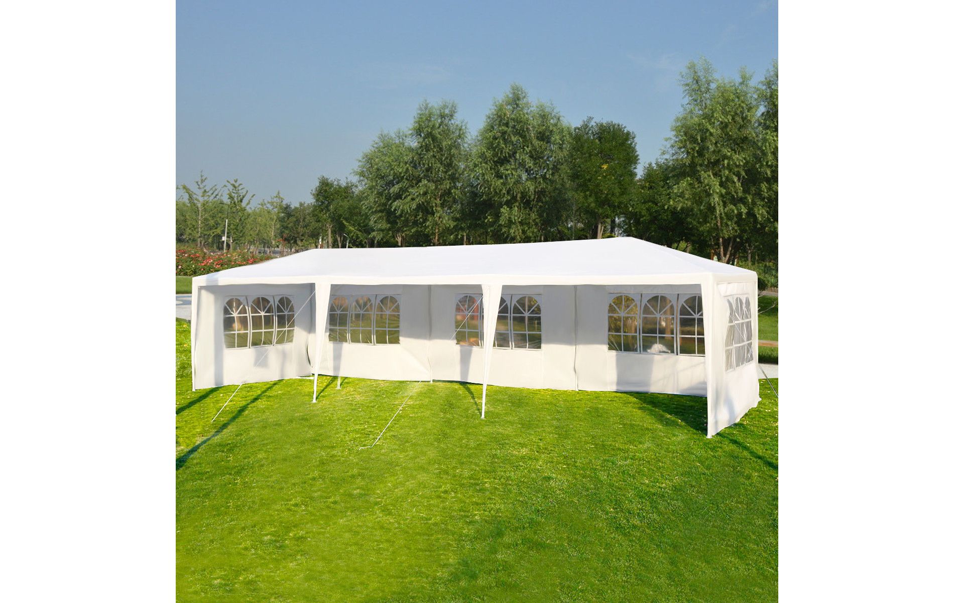 Costway 10'x30' Party Wedding Outdoor Patio Tent Canopy Heavy duty Gazebo Pavilion Event