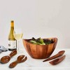 Nambe Sage Wood Servers - 4 of 4