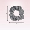 scünci No Damage Thermal Scrunchies - Gray/Blue/White/Charcoal/Black - All Hair - 10pk - 4 of 4