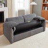 Whisen Corduroy Sleeper Sofa Bed & Recliner Sofa, Multi-Functional Pull Out Futon - 4 of 4