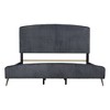 New Classic Furniture,Kailani Wood California King Bed, Gray - 4 of 4