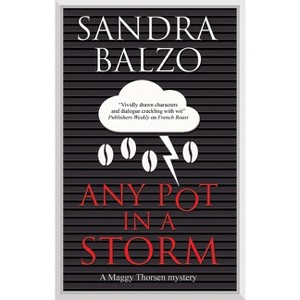 Any Pot in a Storm - (Maggy Thorsen Mystery) by  Sandra Balzo (Hardcover) - 1 of 1