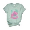 Simply Sage Market Retro Malibu Palm Tree Short Sleeve Tee - 2 of 4