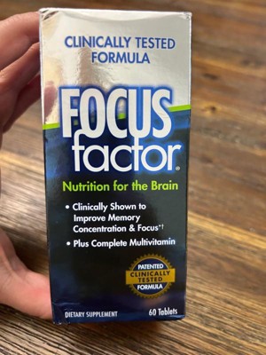 FOCUSfactor Nutrition for the Brain Dietary Supplement, 180 Tablets