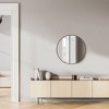 TUYOHW Round Shatterproof Bathroom Mirror,Aluminum Frame Wall Mirror with Safe Blast-Proof Film,Vanity Mirror for Bathroom - 2 of 4