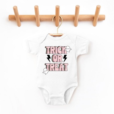 The Juniper Shop Trick Or Treat Lightning Bolt Baby Bodysuit