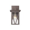 Chloe Lighting Anthony Transitional 1 Light Rubbed Bronze Outdoor Wall Sconce 12" Tall - 2 of 4