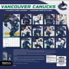 Trends International 2026 Vancouver Canucks Bilingual French 12"x12" Wall Calendar - 4 of 4