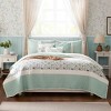 NicBex 6-Piece Cotton Percale Bedding Comforter Sets, All Season Bedding Set Reversible- printed Quilt Set with Throw Pillows, Machine Washable - 3 of 4