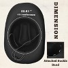 4E's Novelty Black Felt Cowboy Hat for Men & Women - Studded Western Cowboy Hat - Cowboy Hat for Western Themed Party & Cowboy Costume Accessory - 2 of 4