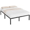 homfan Bed Frame,Heavy Duty Metal Platform with Mattress Slide Stopper, Steel Slat Support,Noise Free,Non-Slip Design,Includes Underbed Storage Space - 2 of 4