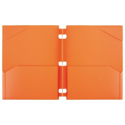Snap-in Portfolio 2 Pocket Orange - Five Star
