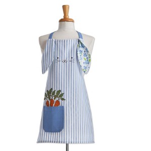 tag Bunny Kids Cooking Baking Apron Cotton Machine Wash, One Size Fits Most - 1 of 2