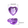 Unique Bargains Acrylic Flat Back Heart Face Painting Jewelry Rhinestone 60 Pcs - 2 of 4