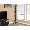 Monarch Specialties Coat Rack Hall Tree Free Standing 3 Hooks Entryway 72InchH Bedroom Metal Black Contemporary Modern - 2 of 4