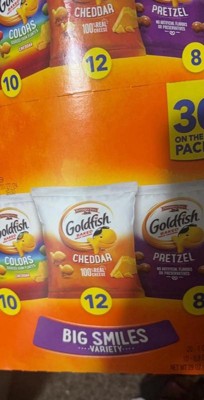 Pepperidge Farm Goldfish Colors Cheddar Crackers : Target