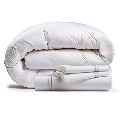 Ella Jayne 4PC Luxury Down Insert and Duvet Cover Set Bedding Bundle