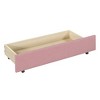 Whisen Full Size Upholstered Daybed with Trundle Sofa Bed Frame - 4 of 4