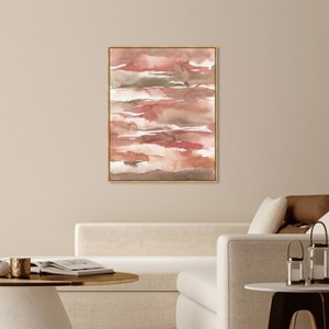 Art Remedy Tone Tinted Powders Boho Abstract Wall Art Framed - 1 of 4