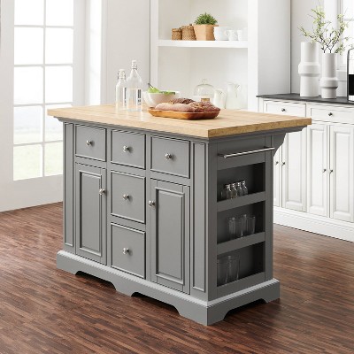 Crosley Lafayette Wood-Top Portable Kitchen Island at Tractor Supply Co.