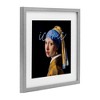Stupell Industries Iconic Pear Earring Girl Framed Print Under Glass - 2 of 4