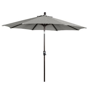 Home Fashions International 9' Round Suntastic Auto Tilt Outdoor Patio Canopy Market Umbrella - 1 of 1