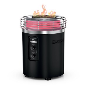 Ninja Fireside360 Outdoor Heater & Fire Pit Black : Target