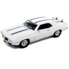 1969 Pontiac Firebird Trans Am White 1/43 Diecast Car by Road Signature - 2 of 3