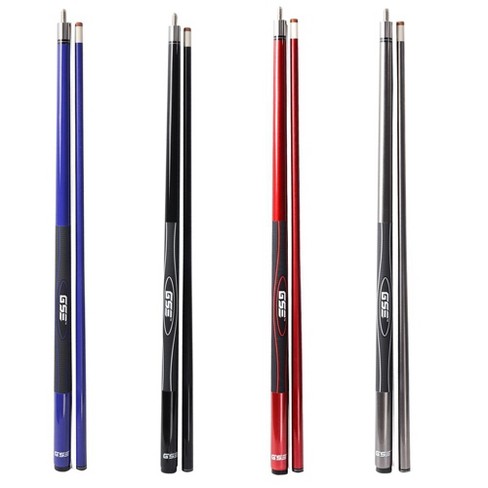 Gse Set Of 4 Fiberglass Graphite Composite Billiard Pool Cue Sticks, 58 ...