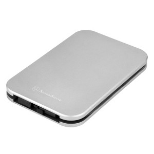 SilverStone Technology SST-MMS02C Silverstone IP68 Water Resistant/Dust Resistant 2.5" Drive Enclosure with USB 3.1 Gen 2 USB Type C - 1 of 4