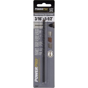 Power Pro 3/16 in. X 5-1/2 in. L Carbon Steel Drill Bit 1 pk - 1 of 1