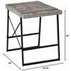 Monarch Specialties Computer Desk Home Office Laptop 48InchL Work Metal Laminate Grey Black Contemporary Modern - 3 of 4
