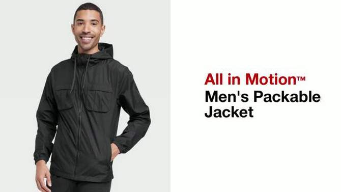 Men's Packable Jacket - All In Motion™, 2 of 6, play video