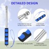 Unique Bargains Stainless Steel Handheld Anti-Slip Grip Flag Pole 1 Pc - 4 of 4