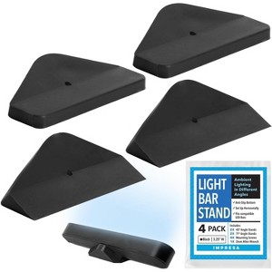 IMPRESA Angled No-Slip Feet for Philips Hue Play Light Bars, Black ...