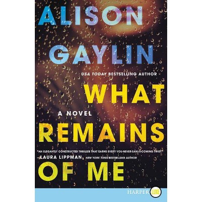 What Remains of Me - Large Print by  Alison Gaylin (Paperback)