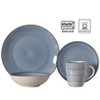 Dinewares Spin Wash Dinnerware Dish Set Mugs, Salad, Dinner Plates, Bowls, High Quality Dishes Highly Chip Crack Resistant, Dishwasher, Microwave Safe - 3 of 4