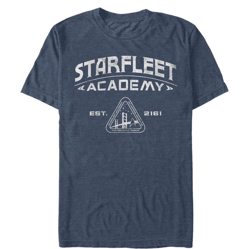 Men's Star Trek Starfleet Academy Emblem Est. 2161 T-Shirt, 1 of 5
