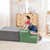 Soft Foam Toddler 6PCS Climbing Block Set Indoor Climbing and Crawl Toy for Kid Foam Climbing Blocks Set for Toddler - 3 of 4