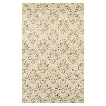 Traditional Floral Indoor Area Rug or Runner by Blue Nile Mills
