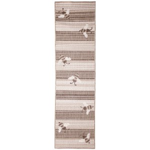 Liora Manne Malibu  Indoor/Outdoor Rug  Neutral.. - 1 of 4