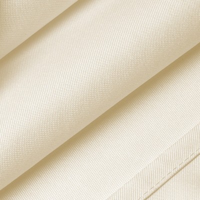 Ivory Round Polyester Tablecloth Set for Weddings and Banquets