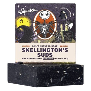DR. SQUATCH Men's All Natural Bar Soap - Skellington Suds - 5oz - 1 of 4