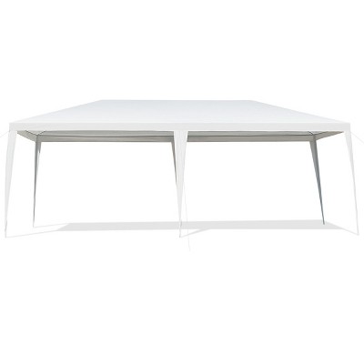 Tangkula 10'x20' Outdoor White Wedding Party Event Tent Gazebo Canopy Pavilion
