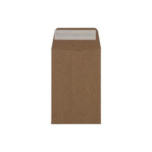 LUX #4 Coin Envelopes (3 x 4 1/2) - Grocery Bag 50/Pack 70lb. Grocery Bag (4CO-GB-50) - 1 of 4