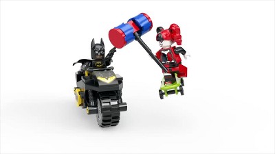  LEGO DC Batman Versus Harley Quinn 76220, Superhero Action  Figure Set with Skateboard and Motorcycle Toy for Kids, Boys and Girls Aged  4 Plus : Toys & Games