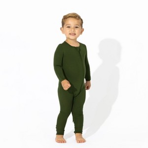 Bellabu Bear Baby Evergreen Bamboo Convertible Footie - 1 of 4