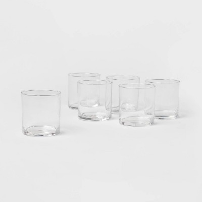 16oz 6pk Glass Rioja Cooler Tumblers - Threshold™ : Target