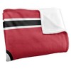 Seattle University Primary Logo Stripes Silky 50x60 Blanket, 1 Sided - 3 of 4