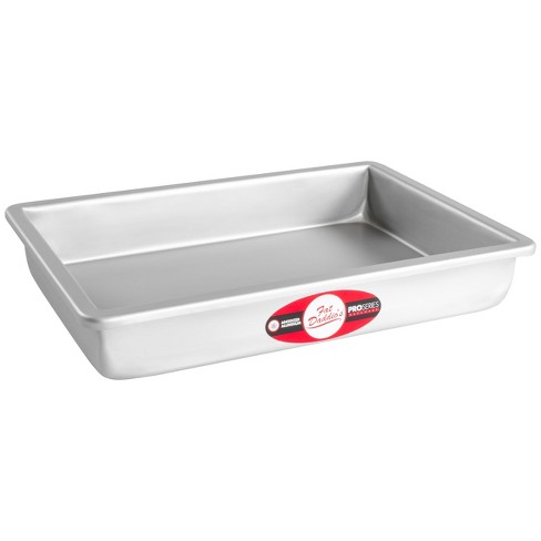  PME OBL09122 Aluminium Oblong Cake Pan 9 x 12 x 2-Inch Deep  Silver : Everything Else
